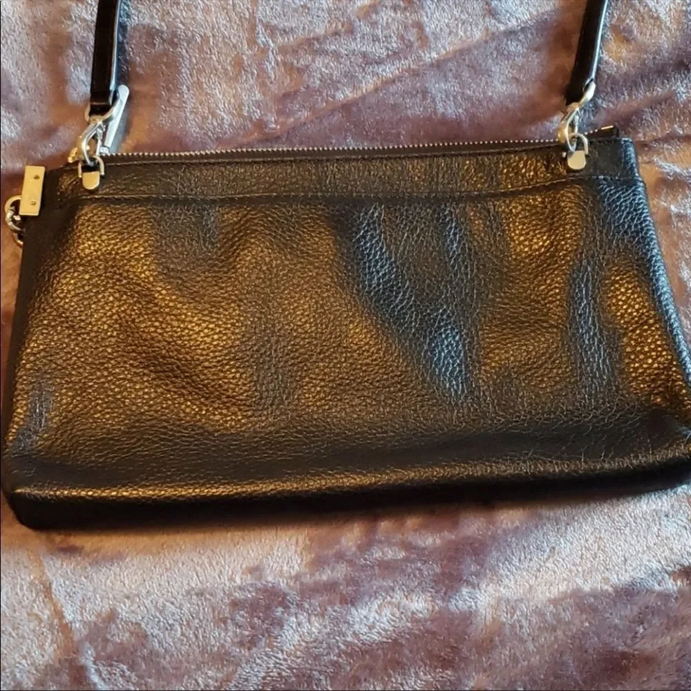 Michael Kors James Large Leather Clutch & Crossbody